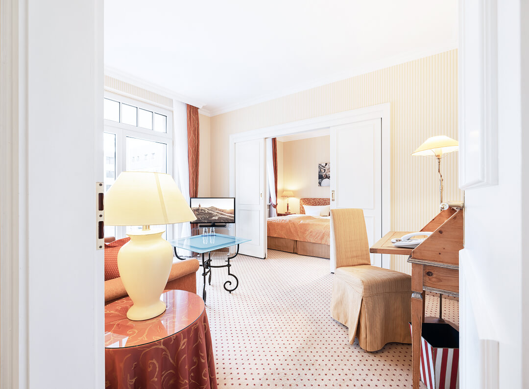 suite Strandhotel-Suite, gemütlich eingerichtet