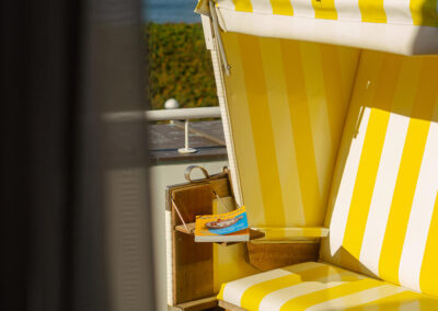 Strandkörbe im Strandhotel Sylt